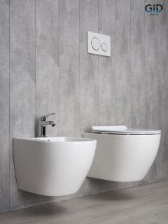 Унитаз подвесной Gid Tr2122b 62256Y белый 53.5x36x35